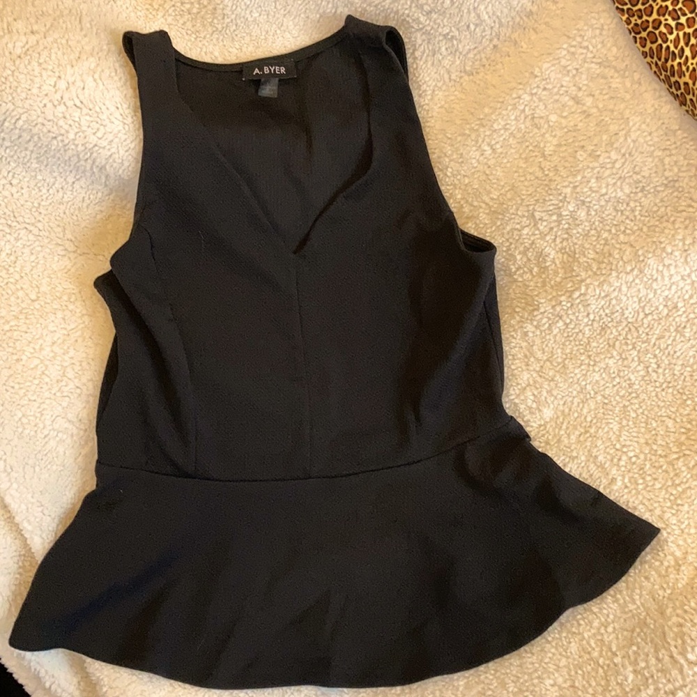 A.Byer - Black sleeveless top